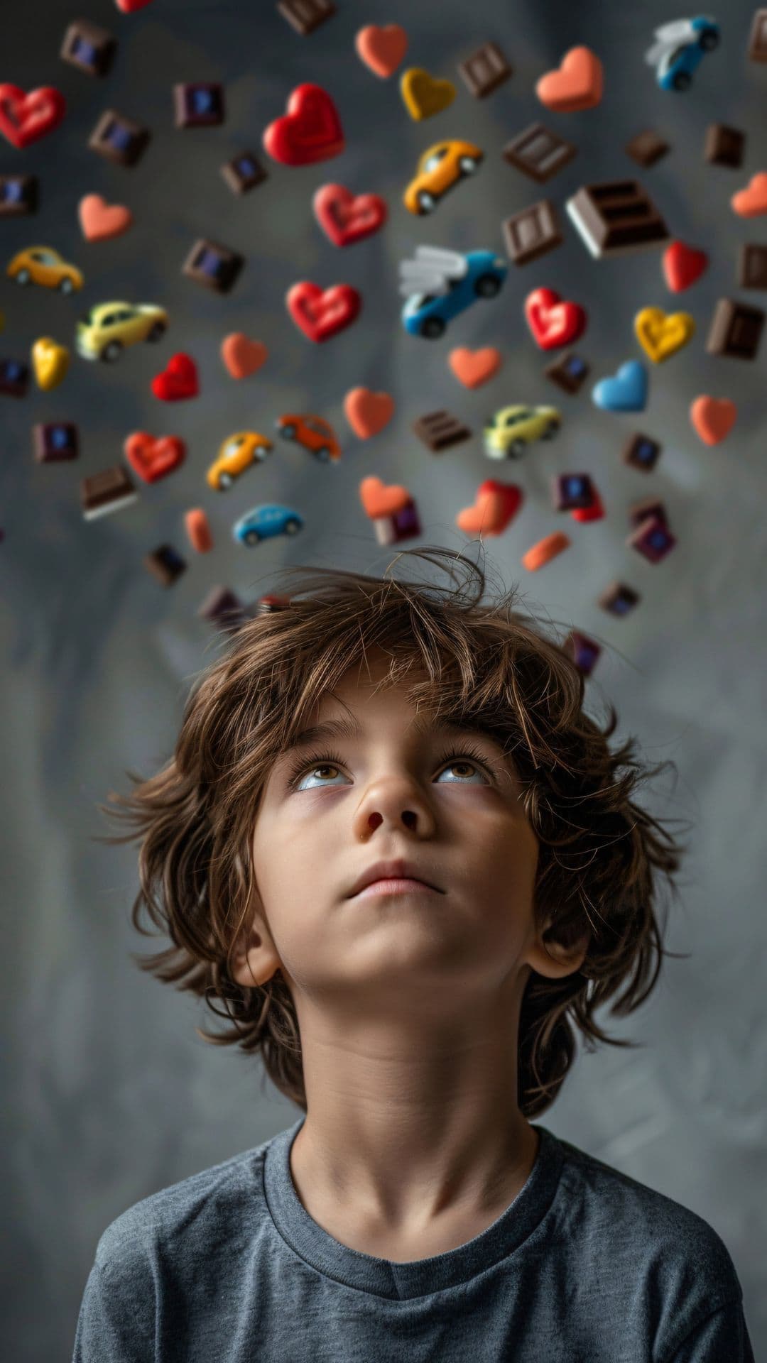 Mutlu çocuk oynarken